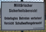 Sicherheitsbereich Bundeswehr